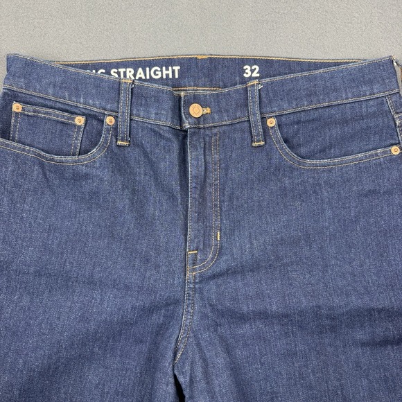 J CREW Re-Imagined Classic Straight Mens Blue Jeans - 32 **ACTUAL‎ 36x28 - Picture 5 of 12